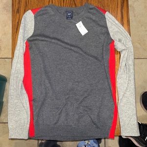 NWT Gap Color Block Sweater